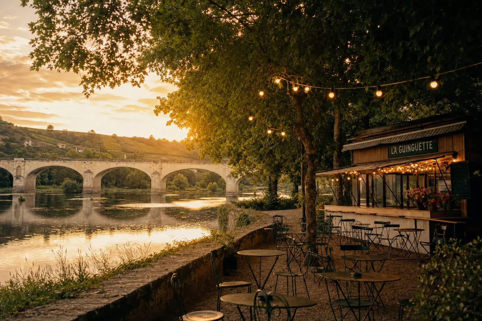 Échappée guinguette au bord de Loire